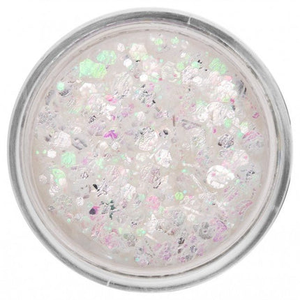 PXP Pressed Chunky Glitter Creme Iceberg White 10ml van PXP Professional Colours koop je bij Partywinkel