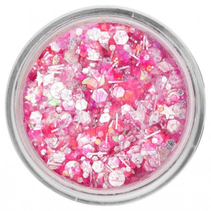 PXP Pressed Chunky Glitter Creme Red Candy 10ml van PXP Professional Colours koop je bij Partywinkel