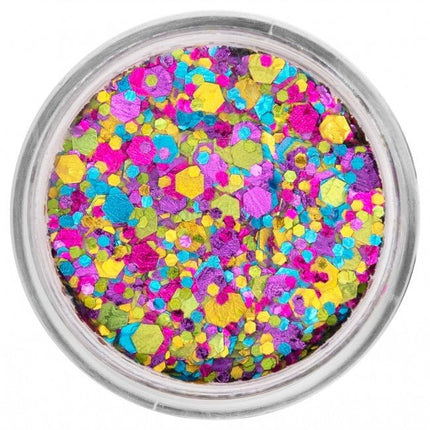 PXP Pressed Chunky Glitter Creme Spring Break 10ml van PXP Professional Colours koop je bij Partywinkel