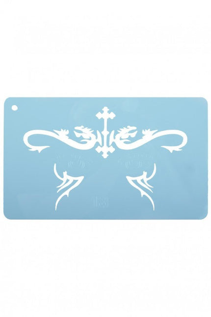 PXP Schmink Sjabloon Dragons And Crosses van PXP Professional Colours koop je bij Partywinkel