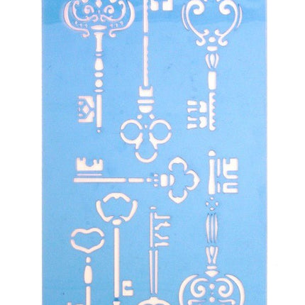 PXP Schmink Sjabloon Steampunk Sleutels van PXP Professional Colours koop je bij Partywinkel