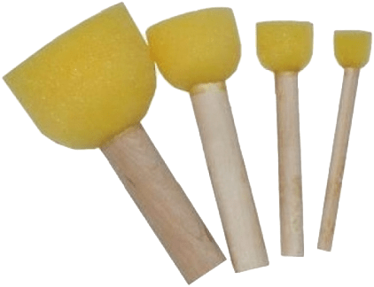 PXP Sponspenselen Set 4 Stuks van PXP Professional Colours koop je bij Partywinkel