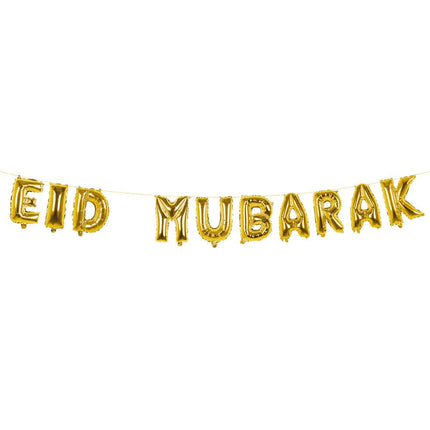 Ramadan Letterslinger Eid Mubarak 5m van Boland koop je bij Partywinkel