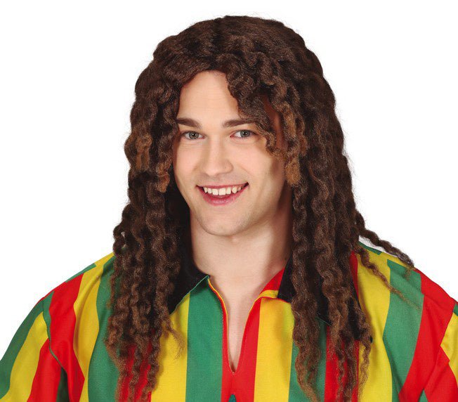 Rasta Pruik Bruin van Fiestas Guirca koop je bij Partywinkel