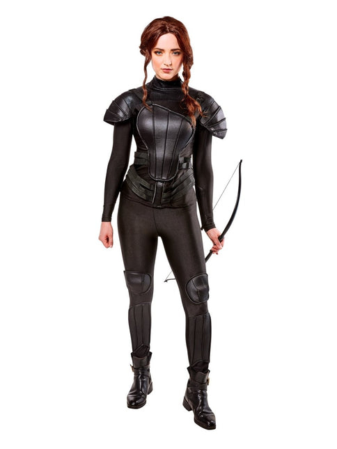 Rebel Katniss Deluxe Kostuum Dames van Rubies koop je bij Partywinkel