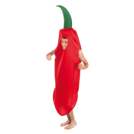 Costume de piment pour adultes, taille unique