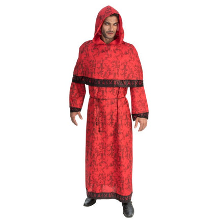Costume de diable pour homme, rouge, taille unique