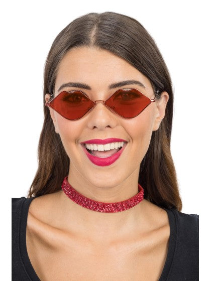 Lunettes « Lèvres rouges » 14,5 cm