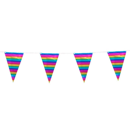 Regenboog Slinger 10m van Boland koop je bij Partywinkel