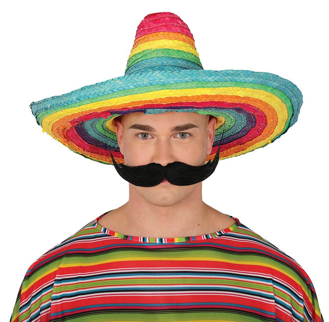 Regenboog Sombrero 50cm - Partywinkel - 8434077137567