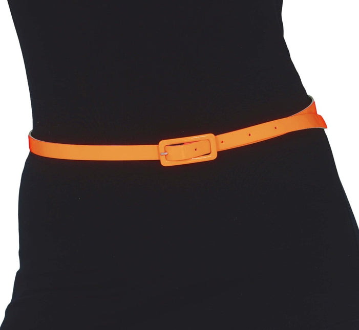 Riem Neon Oranje 1,1m van Fiestas Guirca koop je bij Partywinkel