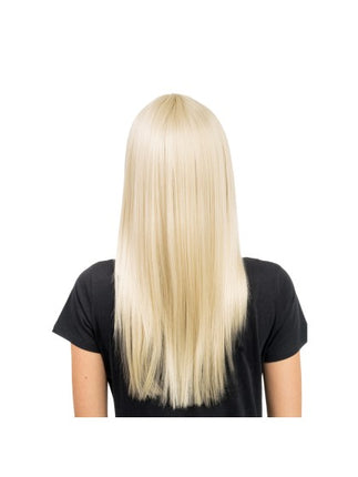 Perruque Rihanna blonde 58 cm