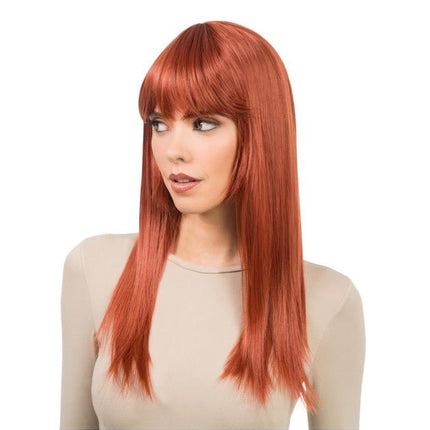 Rihanna Pruik Mahonierood 58cm van CHAKS koop je bij Partywinkel