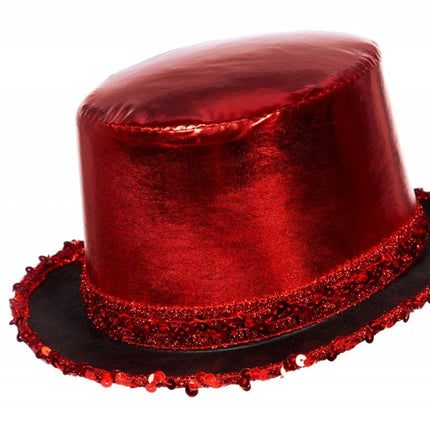 Rode Hoed Met Band van Wilbers & Wilbers koop je bij Partywinkel