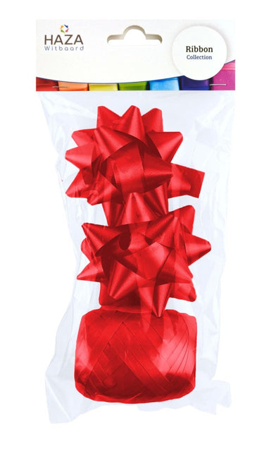 Rode Strik Set 3 delig van Haza Witbaard koop je bij Partywinkel