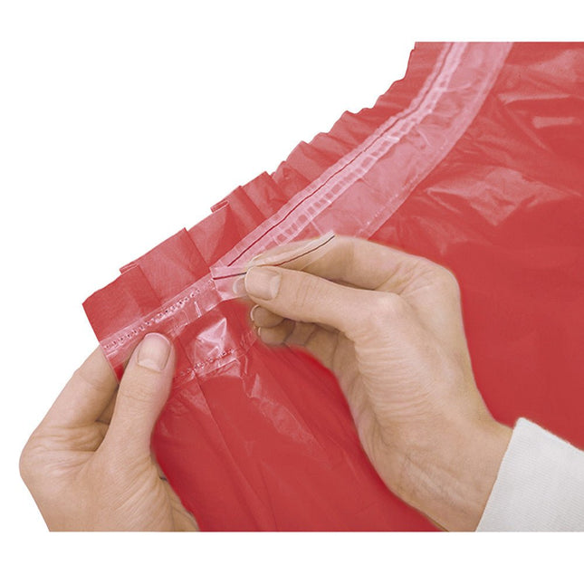 Rode Tafelrok 4,26m van Unique koop je bij Partywinkel