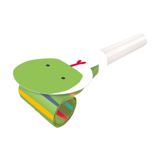 Roltongen Jungle Dieren 30cm 8st van Riethmueller koop je bij Partywinkel