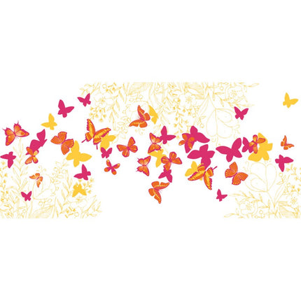 Chemin de table papillon Coloured 5m