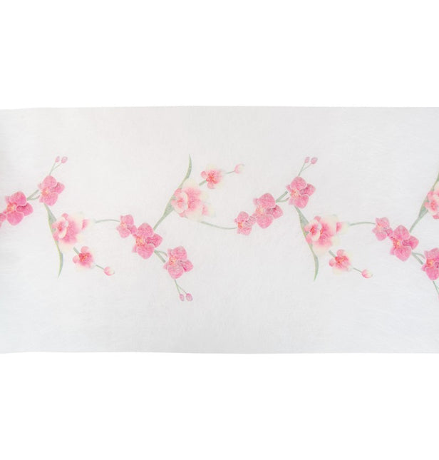 Chemin de table floral Orchidées 5m
