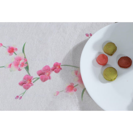 Chemin de table floral Orchidées 5m