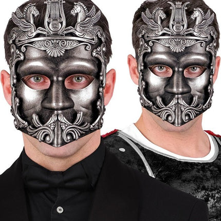 Romein Masker Zilver van Widmann koop je bij Partywinkel