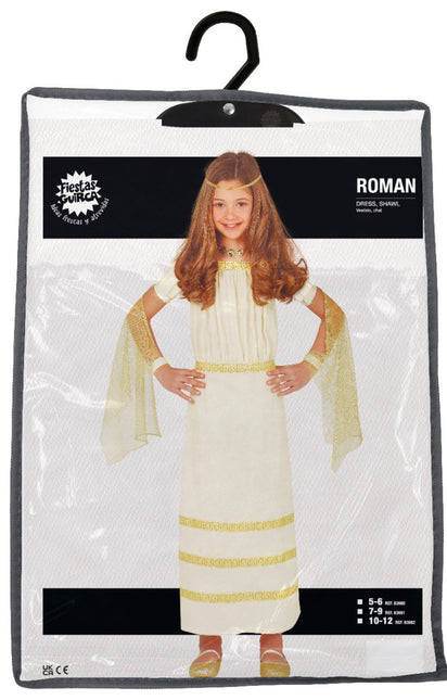 Romeins Kostuum Meisje van Fiestas Guirca koop je bij Partywinkel