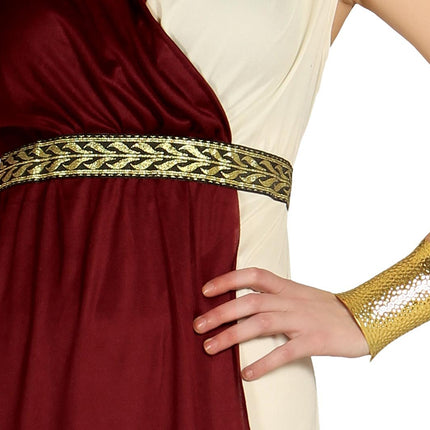Romeinse Jurk Rood Dames van Fiestas Guirca koop je bij Partywinkel