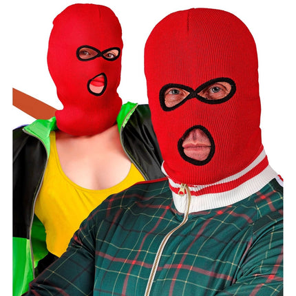 Rood Bivakmuts van Widmann koop je bij Partywinkel