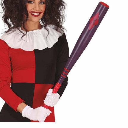 Rood Paarse Nep Knuppel 75cm van Fiestas Guirca koop je bij Partywinkel