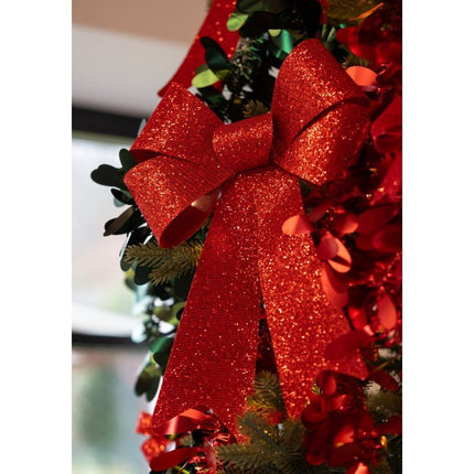 Rood Strik Glitter 51cm van CHAKS koop je bij Partywinkel
