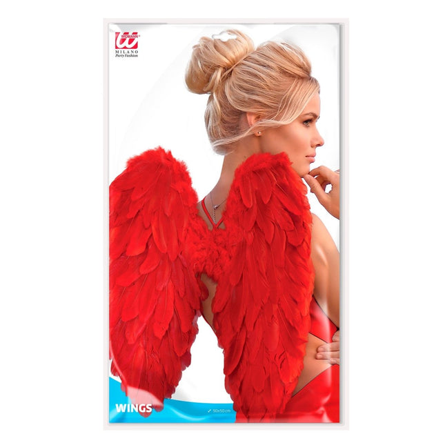 Rood Vleugels 50cm van Widmann koop je bij Partywinkel