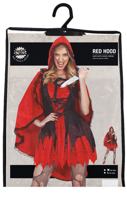Roodkapje Halloween Kostuum Dames van Fiestas Guirca koop je bij Partywinkel