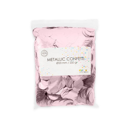 Rose Gouden Confetti Metallic 250gr van WeFiesta koop je bij Partywinkel