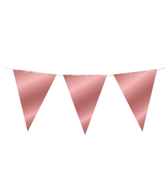Rose Gouden Slinger 10m - Partywinkel - 8716764236136