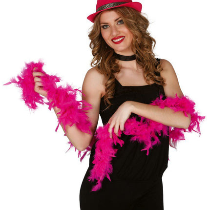 Roze Boa 1,80m van Fiestas Guirca koop je bij Partywinkel