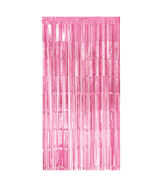 Roze Deurgordijn 2m - Partywinkel - 8716764236617