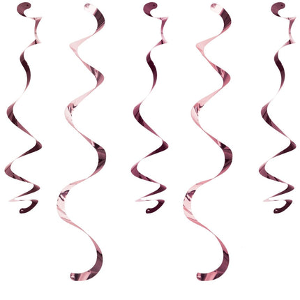 Roze Hangdecoratie 46cm 10st van Creative Converting koop je bij Partywinkel