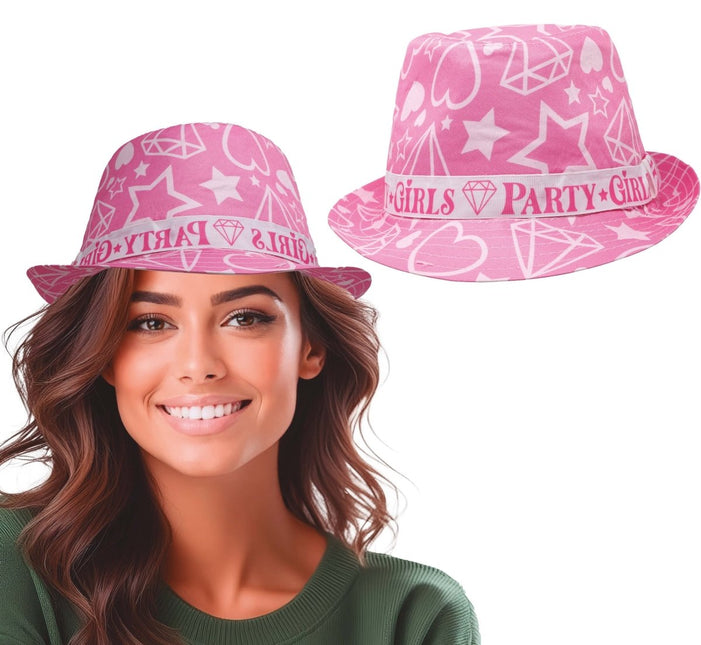 Roze Hoed Party Girls - Partywinkel - 8434077137178