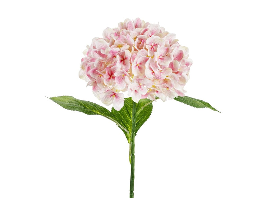 Roze Nep Bloem Hortensia 69cm van Partydeco koop je bij Partywinkel