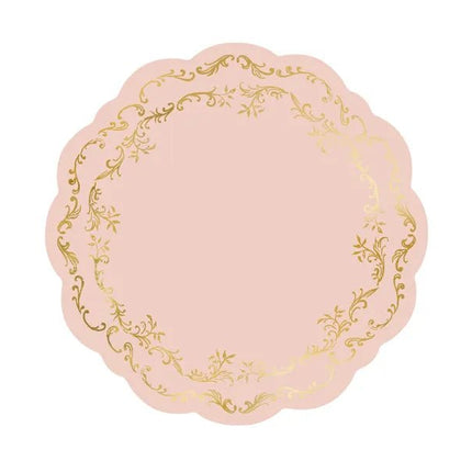 Roze Placemats 35cm 6st van Partydeco koop je bij Partywinkel