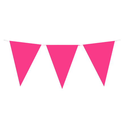 Guirlande rose 10m