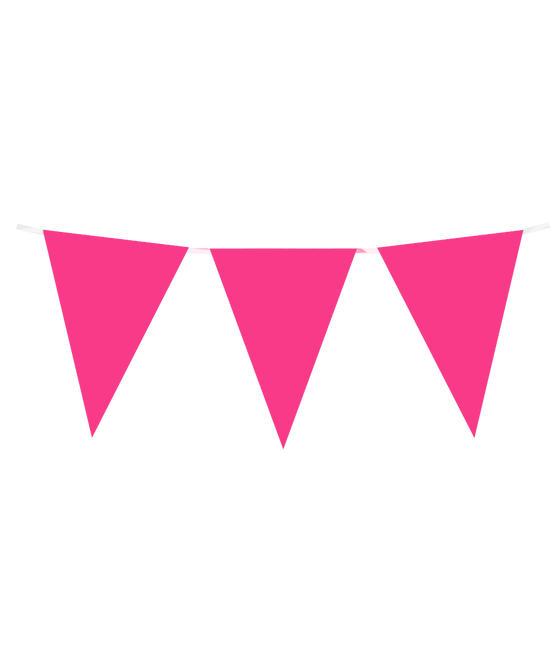 Guirlande rose 10m