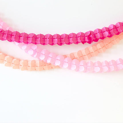 Roze Slinger 3m 3st van Folat koop je bij Partywinkel
