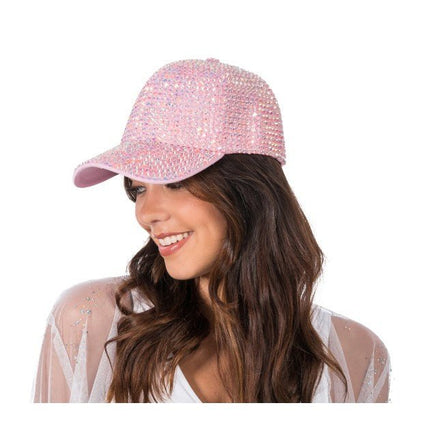 Roze Strass Pet One Size van CHAKS koop je bij Partywinkel