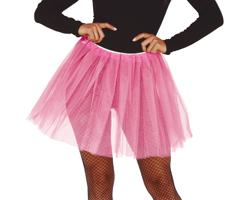 Roze Tutu 40cm van Fiestas Guirca koop je bij Partywinkel
