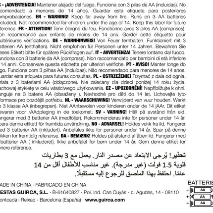 Russisch Jachtgeweer 77cm van Fiestas Guirca koop je bij Partywinkel