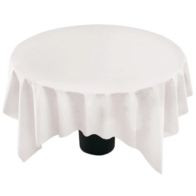 Nappe blanche en plastique 2.8m