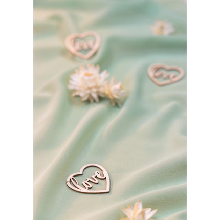 Chemin de table vert Sage 5m