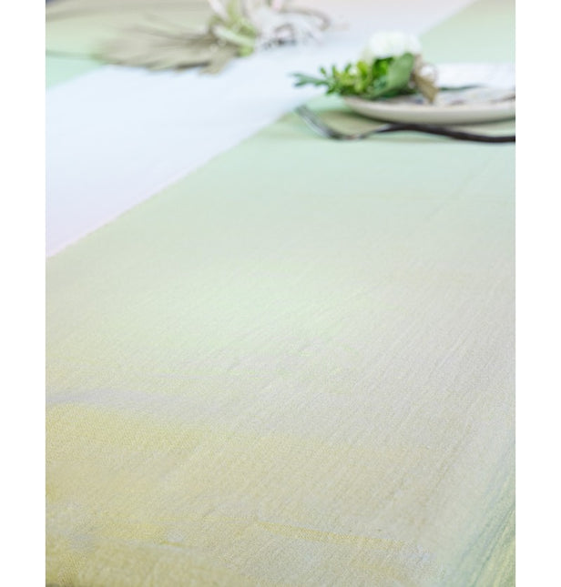 Nappe verte en coton 2.4m