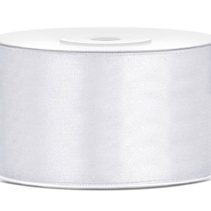 Satijn Lint Wit 38mm 25m van Partydeco koop je bij Partywinkel